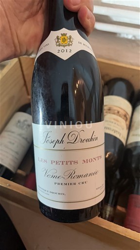 Burgundija Vosne-Romanée Premier Cru Joseph Drouhin Les Petits Monts 2012