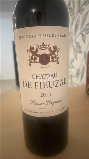 Burdeos Pessac-Léognan Grand Cru Château Fieuzal 2013
