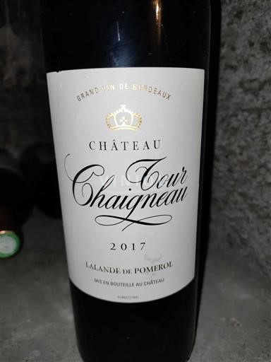 Bordeaux Lalande-de-Pomerol Château Tour Chaineau 2017