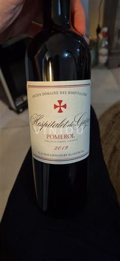 Bordeaux Pomerol Hospitale de Gazin 2019