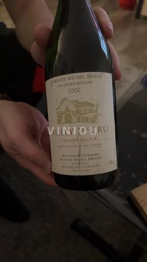 Bourgondië Niet gespecificeerd Premier Cru Domaine Michel Briday Champs Cloux 2000
