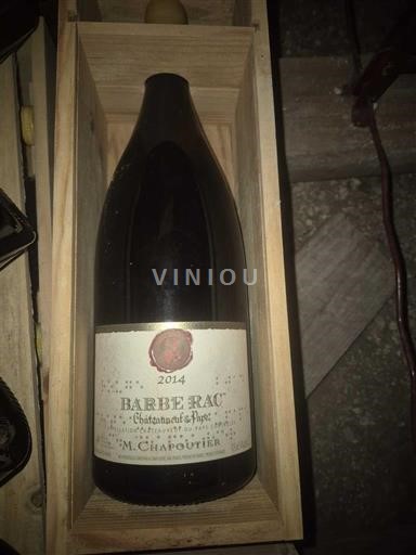 Rhône Valley Châteauneuf-du-Pape M. Chapoutier Barbe Rac 2014