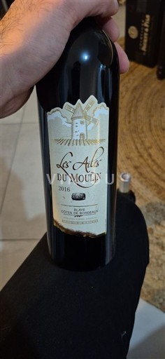 Bordeaux Blaye-côtes-de-bordeaux Les Ailes du Moulin 2016