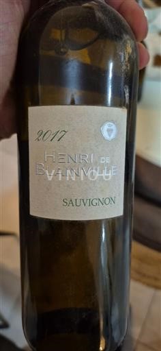 Vallée de la Loire Val de Loire Henri de Blainville Sauvignon 2017