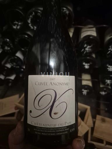 Rhône Valley Châteauneuf-du-Pape Xavier Vignon Anonyme 2007