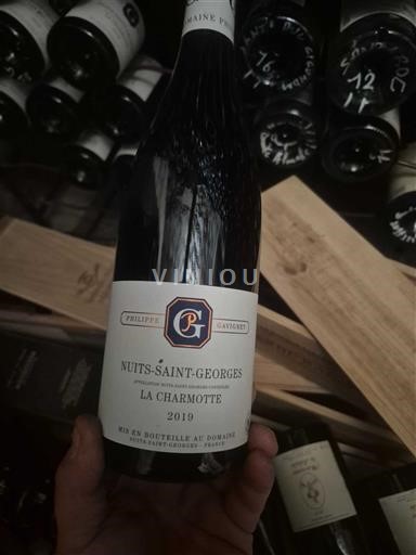 Bourgogne Nuits-saint-georges Domaine Philippe Gavignet La Charmotte 2019