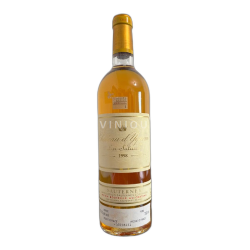 Bordeaux Sauternes Château d'Yquem Lur Saluce 1998