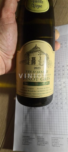 Weine Blanc sec Vieille Vigne Laurent C. et Fils 2023 Frankreich Elsass Vin de France