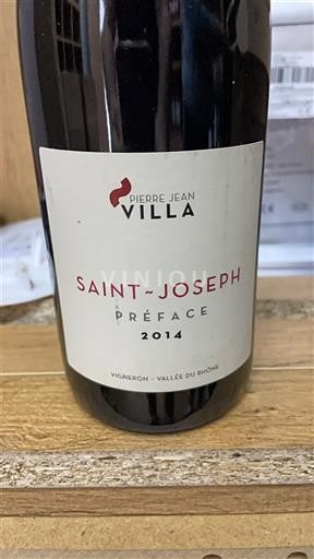 Rhône Valley Saint-Joseph Pierre-Jean Villa Préface 2014