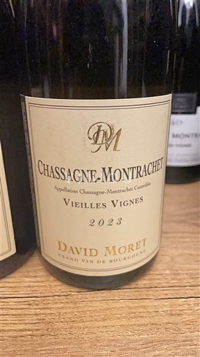 Burgundy Chassagne-Montrachet David Moret Vieilles Vignes 2023