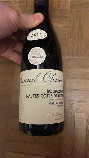Burgundy Unspecified Manuel Olivier Vieilles Vignes 2014