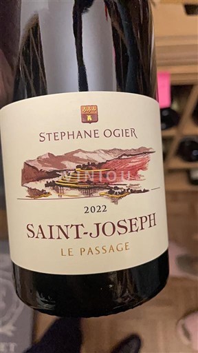 Rhône Valley Saint Joseph Domaine Stéphane Ogier Le Passage 2022