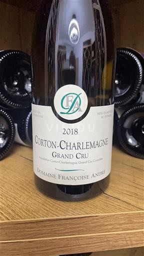 Borgoña Corton-Charlemagne Grand Cru Domaine Françoise André 2018