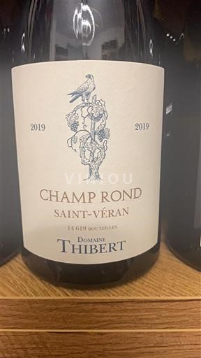 Borgoña Saint-Véran Domaine Thibert Champ Rond 2019