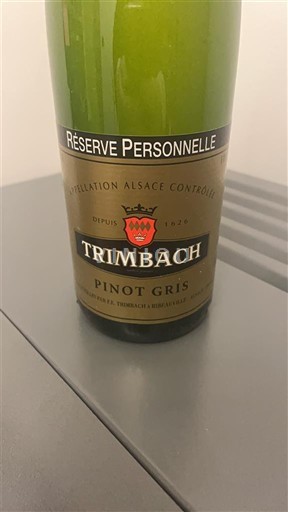 Weine Blanc sec Réserve Personnelle Trimbach 2016 Frankreich Elsass Vin de France