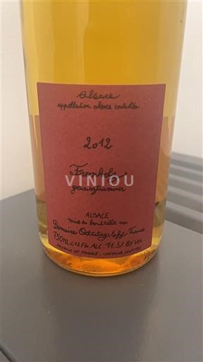 Alzacija Domaine Ostertag Fronholz Gewurztraminer 2012
