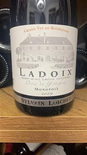 Borgonha Ladoix Sylvain Loichet Bois de Gréchons Monopole 2019
