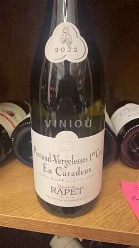 Burgundsko Pernand-Vergelesses Premier Cru Domaine Rapet En Caradeux 2022