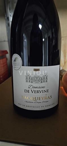 Rhône Valley Vacqueyras Domaine Vervine 2024