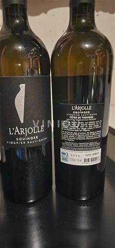 Languedoc og Roussillon Côtes de Thongue L'Arjolle Equinoxe Viognier Sauvignon 2023