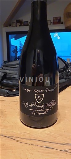 Burgundija Côte de Nuits Villages Domaine Xavier Durand Les Damodes 2023
