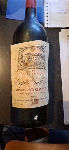 Бордо Сент-Емільйон Гран Крю Château Capet Guillier 1989