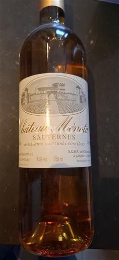 Bordeaux Sauternes Château Ménota 2004