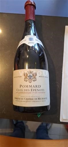 Bourgogne Pommard Premier Cru Domaine Château de Meursault Clos des Epenots 2000