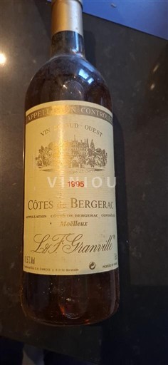 Jihozápad Côtes-de-bergerac L.F. Granville 1995