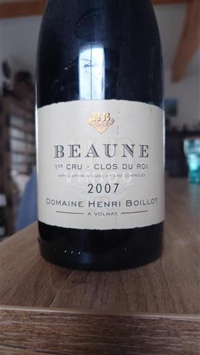 Borgonha Não especificado Premier Cru Domaine Henri Boillot Clos du Roi 2007