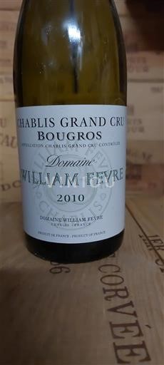 Bourgondië Chablis Grand Cru Domaine William Fèvre Bougros 2010