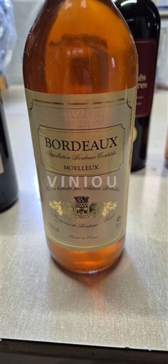 Wijnen Blanc moelleux Arthur Rétifout Non millésimé Frankrijk Bordeaux Niet gespecificeerd AOC