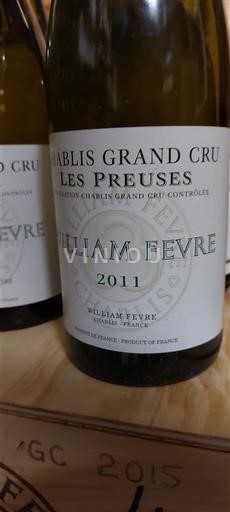 Bourgondië Chablis Grand Cru William Fèvre Les Preuses 2011