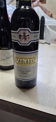 Каліфорнійські AVA Напа Валлі Rombauer Vineyards 2007