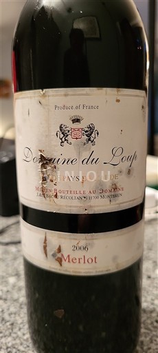 Languedoc Not Specified Domaine Loup 2006