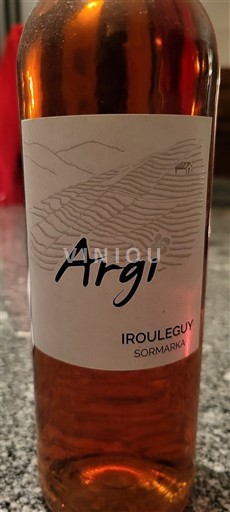 Sud-Ovest Irouléguy Sormarka Argi 2021