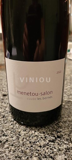 Vallée de la Loire Menetou-salon Domaine Pellé les bornes 2022
