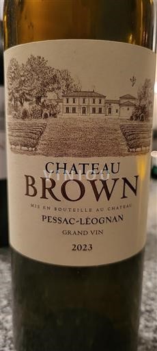 Bordeaux Pessac-Léognan Château Brown Grand Vin 2023