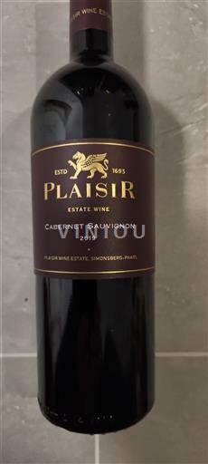 Kystregion Paarl Plaisir Wine Estate 2019