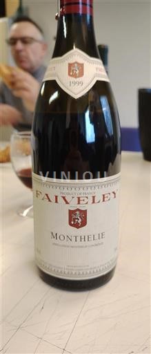 Víno Rouge sec Domaine Faiveley 1999 Francie Burgundsko Monthélie AOC