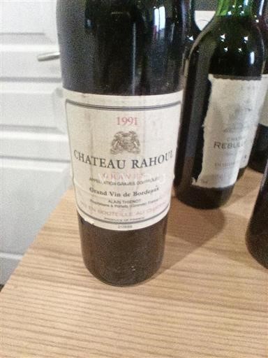 Bordeaux Graves Château Rahoul 1991
