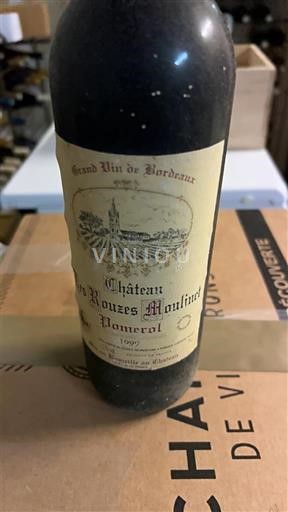 Burdeos Pomerol Château Les Rouzes Moulinet 1997