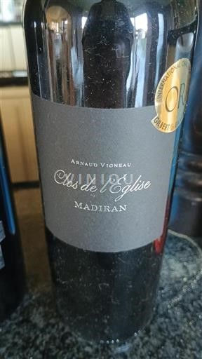 Sudoeste Madiran Arnaud Vionsau Clos de l'Église 2017