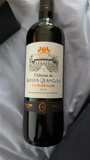 Bordeaux Château Bordes-Quancard 2018