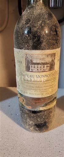 Bordeaux Saint-Émilion Grand Cru Château Monbousquet 1988