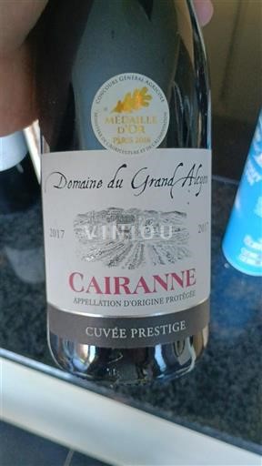 Rhônetal Cairanne Domaine Grand Albert Prestige 2017