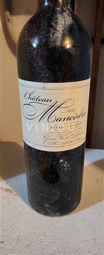 Bordeaux Pessac-Léognan Château Mancèdre 2010
