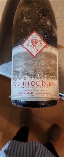 Beaujolais Chiroubles Gérard Tomatis 2008