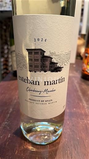 Wines Blanc sec Chardonnay-Macabeo Esteban Martín 2024 Spain Aragon Cariñena DO