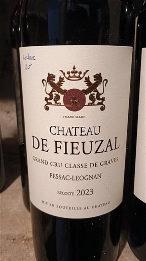 Bordeaux Pessac-Léognan Grand Cru Château Fieuzal 2023